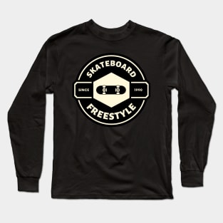 Skate freestyle X planche2 Long Sleeve T-Shirt